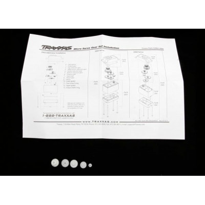 TRAXXAS - Drevsats till Servo 2065 - TRAXXAS