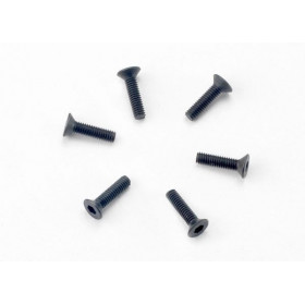 TRAXXAS - Skruv M2,5x10mm Försänkt Insex (6) - TRAXXAS