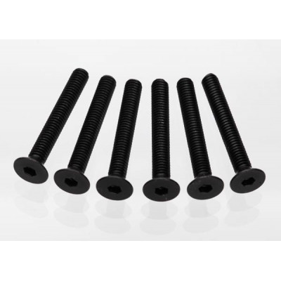 TRAXXAS - Skruv M4x30mm Försänkt Insex (6) - TRAXXAS