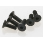 TRAXXAS - Skruv M4x12mm Försänkt Insex (6) - TRAXXAS