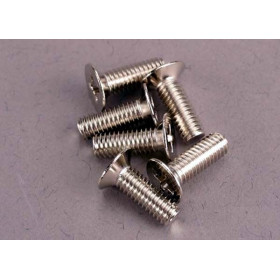 TRAXXAS - Skruv M4x12mm Försänkt (6) - TRAXXAS
