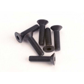 TRAXXAS - Skruv M3x12mm Försänkt Insex (6) - TRAXXAS