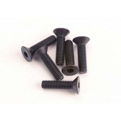TRAXXAS - Skruv M3x12mm Försänkt Insex (6) - TRAXXAS
