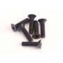 TRAXXAS - Skruv M3x12mm Försänkt Insex (6) - TRAXXAS