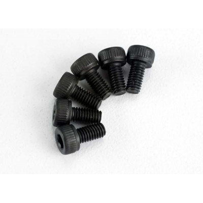 TRAXXAS - Skruv M3x6mm Hög Insex (6) - TRAXXAS