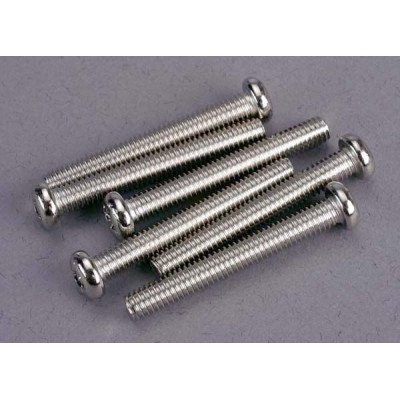 TRAXXAS - Skruv M4x30mm Rund (6)* - TRAXXAS