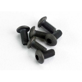 TRAXXAS - Skruv M3x6mm Kullrig Insex (6) - TRAXXAS