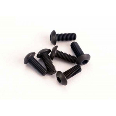 TRAXXAS - Skruv M3x8mm Kullrig Insex (6) - TRAXXAS