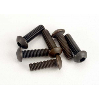 TRAXXAS - Skruv M3x10mm Kullrig Insex (6) - TRAXXAS