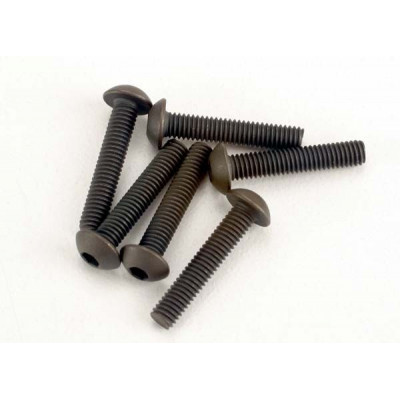 TRAXXAS - Skruv M3x15mm Kullrig Insex (6) - TRAXXAS
