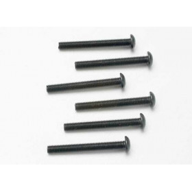 TRAXXAS - Skruv M3x25mm Kullrig Insex (6) - TRAXXAS