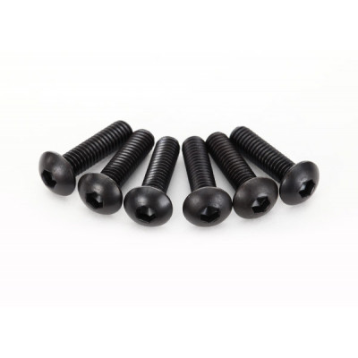 TRAXXAS - Skruv M4x15mm Kullrig Insex (6) - TRAXXAS