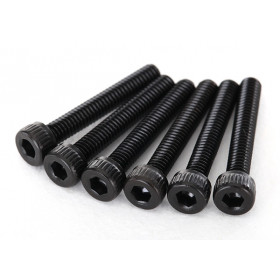 TRAXXAS - Skruv M2,5x16mm Hög Insex (6) - TRAXXAS