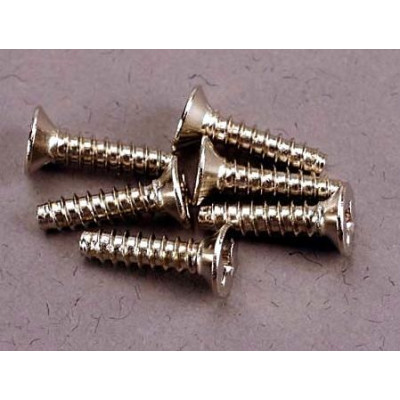 TRAXXAS - Skruv 3x12mm Självgängande Försänkt (6) - TRAXXAS