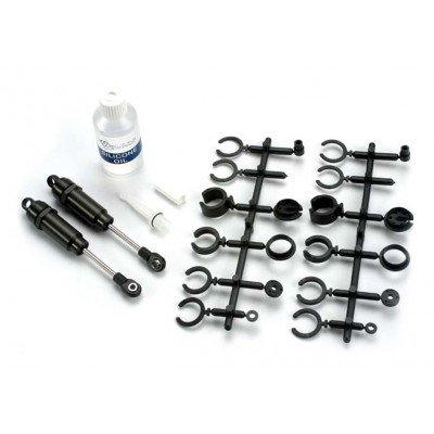 TRAXXAS - Stötdämpare Big-Bore Long Hårda Alu PTFE TiN (2) - TRAXXAS