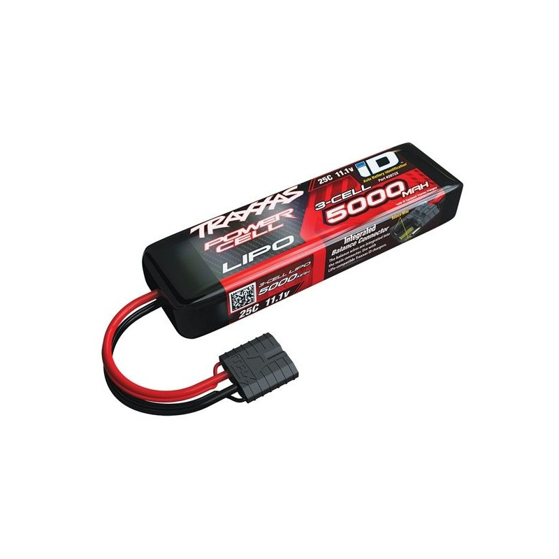 3S LiPo Batteri 5000mA med iD-Kontakt 11.1V 25C