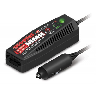 TRAXXAS - Laddare 12volt 4 amp 6-7cell NiMH Auto ID - TRAXXAS