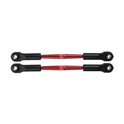 TRAXXAS - Turnbuckles 59mm Komplett Aluminium Röd (2) - TRAXXAS