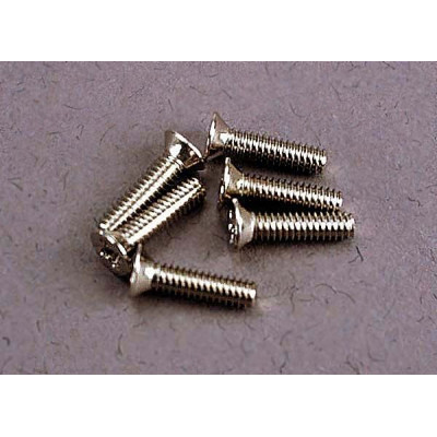 TRAXXAS - Skruv M2x8mm Försänkt (6) - TRAXXAS