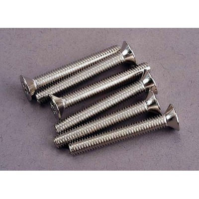 TRAXXAS - Skruv M4x30mm Försänkt (6) - TRAXXAS