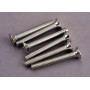 TRAXXAS - Skruv M4x30mm Försänkt (6) - TRAXXAS