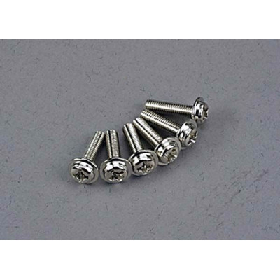 TRAXXAS - Skruv M3x12mm med Krage (6) - TRAXXAS