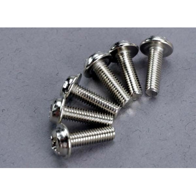 TRAXXAS - Skruv M3x10mm med Krage (6) - TRAXXAS