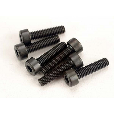 TRAXXAS - Skruv M2,5x10mm Hög Insex (6) - TRAXXAS