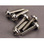 TRAXXAS - Skruv 3x12mm Självgängande med Krage (6) - TRAXXAS