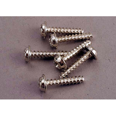 TRAXXAS - Skruv 3x15mm Självgängande med Krage (6) - TRAXXAS