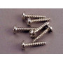 TRAXXAS - Skruv 3x15mm Självgängande med Krage (6) - TRAXXAS
