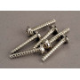 TRAXXAS - Skruv 3x18mm Självgängande med Krage (6) - TRAXXAS