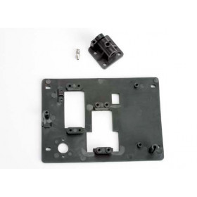 TRAXXAS - Radioplatta / Fäste Propelleraxel / Trycknippel Nitro Vee* - TRAXXAS