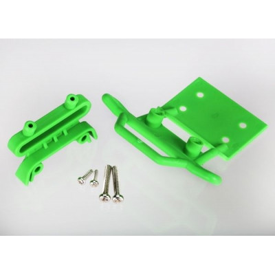 TRAXXAS - Stötfångare Fram Set Grön - TRAXXAS