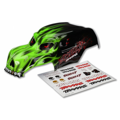 TRAXXAS - Kaross Skully Grön* - TRAXXAS