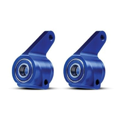 TRAXXAS - Styrspindel Aluminium Blå (Par) - TRAXXAS