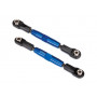 TRAXXAS - Turnbuckle Komplett Alu Blå Camberstag 83mm (2) - TRAXXAS