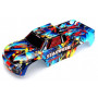 TRAXXAS - Kaross Stampede Rock´n´Roll Målad - TRAXXAS