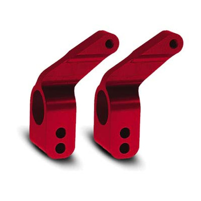 TRAXXAS - Hjulhub Bak Aluminium Röd (2) - TRAXXAS