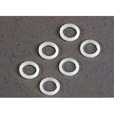 TRAXXAS - Bricka 5x8x1mm Nylon (6) - TRAXXAS