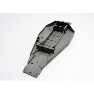 TRAXXAS - Chassi Bottenplatta Grå Bandit/Rustler* UTGÅTT se 3722R - TRAXXAS