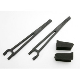 TRAXXAS - Batterihållare Set Standard E-Maxx - TRAXXAS
