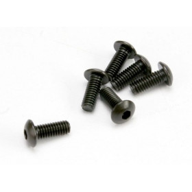 TRAXXAS - Skruv M4x10mm Kullrig Insex (6) - TRAXXAS
