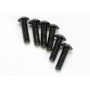 TRAXXAS - Skruv M4x14mm Kullrig Insex (6) - TRAXXAS