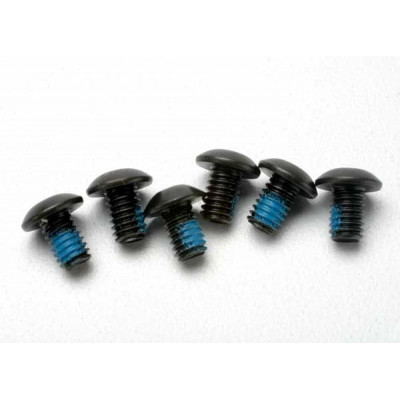 TRAXXAS - Skruv M4x6mm Kullrig Insex med Skruvlåsning (6) - TRAXXAS