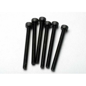 TRAXXAS - Skruv M3x32mm Hög Insex (6) - TRAXXAS