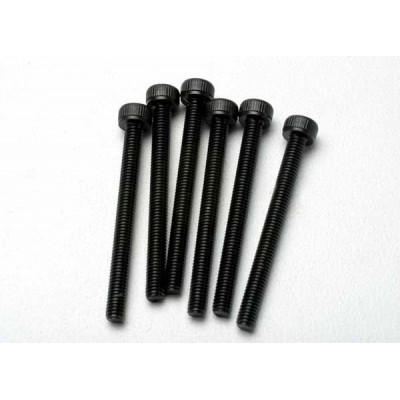TRAXXAS - Skruv M3x32mm Hög Insex (6) - TRAXXAS