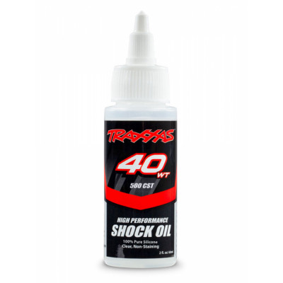TRAXXAS - Silikonolja Premium 40WT (500cSt) Stötdämpare 60ml - TRAXXAS