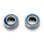 TRAXXAS - Kullager 5x10x4mm Gummitätat Blå (2) - TRAXXAS