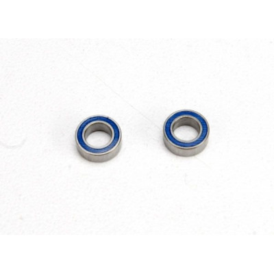 TRAXXAS - Kullager 4x7x2.5mm Gummitätat Blå (2) - TRAXXAS